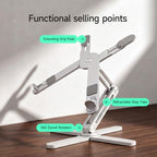 Model-X 3.0 Laptop Stand, Ladjustable Laptop Stand Desk, Ergonomic Laptop Stand Desk，360 Rotating Laptop Riser - Image 2