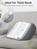 InnoGear Lap Beanbag Book Pillow Stand for Hands Free Reading in Bed Sofa - Image 5