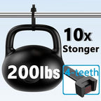 200lb Zip Ties Heavy Duty 18 Inch 350pcs, Large Black Cable Tie, Thick Heat Resistant Zipties, Big Wide Wire Ties, Industrial Tie Wraps for Outdoor Use - Image 2