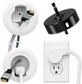 in Wall Cable Management Kit, Power & Low Voltage Wire Organizer with Hole Saw Drill for Easy TV Wall Mounting, TV Cord Hider for Wall & Clean Look by PRLF