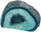 Agate Rock Bookend Heavy Duty Healing Crystal Stone Book Holders Decorative - Image 6