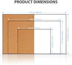 ARCOBIS Cork Board White Board Combo for Wall - Image 6