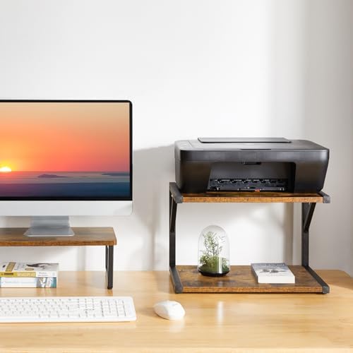 IBUYKE 2-Tier Desktop Printer Stand Holder,Desk Organizer TLJ004H - Image 4