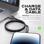 Statik PowerPivot 90° USB-A to iProduct Right Angle Cable, 12W - Image 6