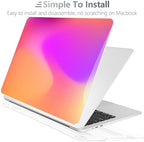 Batianda LumiArt Case for MacBook Air 13.6" M2-M5 Chip, Sunset Gradient - Image 5