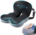 Seat Cushion with Lumbar Support Pillow, Back and Seat Cushion for Office by MosxoedEnjoyLife