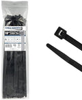 Kable Kontrol Cable Zip Ties, 18 Inch, 100 Pcs, HD 120lbs Test, Black by KABLEKONTROL%C2%AE