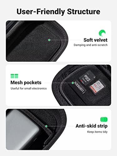UGREEN Electronic Organizer Travel Case Pouch Bag Accessories Portable Waterproof Storage Bag Travel Essentials with Cable USB Flash Drive Charger External Battery Memory Card - Image 3