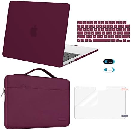 MOSISO Compatible with MacBook Air 13 inch Case M5 2026 M4 M3 M2 2025-2022 by MOSISO