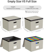 Oterri File Box Large 2-Pack Hanging Organizer for Letter/Legal-Size Folder - Image 4