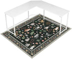 Office Chair Mat for Hardwood Floor & Tile Floor,48"X 60"-Colorful Animals by LreedyMat