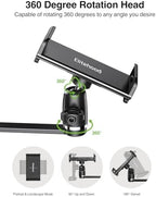 elitehood 8.5in Long Arm iPad Mic Stand Holder for Microphone Music Stand - Image 3