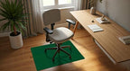 Rhino Mats, Rhino Hide Chair Mat (Lip Option), Office Computer Chair Mat for Hardwood, Tile, Laminate, Concrete and Vinyl Floors, Anti-Slip (Green, 45”x53”-Rectangle) - Image 3
