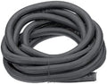 MECCANIXITY Split Sleeve Wire Loom Braided Sleeve 1-1/2" 25Ft Grey by MECCANIXITY
