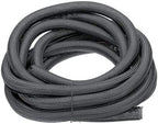 MECCANIXITY Split Sleeve Wire Loom Braided Sleeve 1-1/2" 25Ft Grey by MECCANIXITY