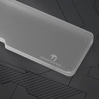 Acrylic Keyboard Wrist Rest - Full Size 100% Keyboard- Mechanical Keyboards Ergonomic Palm Rest for Computer Keyboard,Anti-Slip Base,Wrist Pad for Laptop,Office & Home-Easy Typing - Image 4