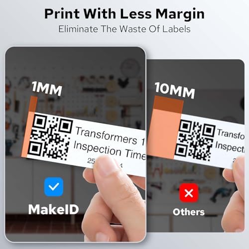 Makeid P31S Portable Industrial Label Maker with Tape, 300dpi - Image 5