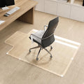 MESAILUP Beveled Edge Office Chair Mat with Lip for Carpet or Hardwood Floor, Crystal Clear 36" x 48" for a Smooth Glide and Easy Roll On/Off, Hard Heavy Duty and Non-Slip Desk Chair Mat by MESAILUP