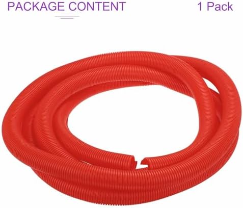 DMiotech 50ft Wire Loom Split Tubing 1 1/2 Inch(38.1mm) ID Red - Image 5