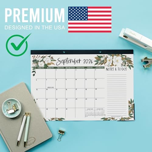 Large Desk Calendar 2026 - Desktop Calendar 2026-2027 - Image 4