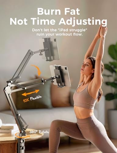 LISEN Tablet Stand iPad Holder Desk Mount, Kindle Accessories Tablet Holder - Image 5