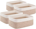 OIAHOMY 4 PACK 7L Storage Baskets for Organizing Storage Bins Brown by MasterofSpaceOptimization