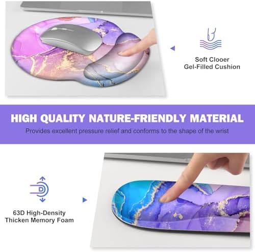 Gaming Mouse Pad, 4in1 XXL Mousepad Large Desk Mat, Cute Desk Pad Protector - Image 3