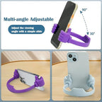 Honsky Cell Phone Tablet Stands (Pack of 5) Thumbs-up Cellphone Holder, Tablet Display Stand, Mobile Smartphone Mount Cradle for Desk Desktop - Universal, Multi-Angle, Cute, Multi-Colored - Image 4