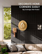 Fluxynara Felt Bulletin Board & Cork Board Alternative, Black - Image 3