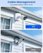 Universal Security Camera Junction Box, CCTV Hide Cable Concealment Box - Image 4