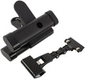 PRETYZOOM 360° Rotatable Easel Brush Holder Clip and Paper Document Copy Holder for Artists and Typists, Flexible Paint Brush Organizer with Double-head Clamp for Art Studio and Office Use by PRETYZOOM