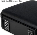 Fireproof Document Box with Lock & Accordion File Folder - Image 5