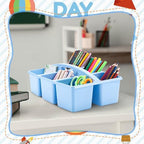 Lineshading 12 Pack Classroom Caddy with 6 Compartments (Boho Color) - Image 6