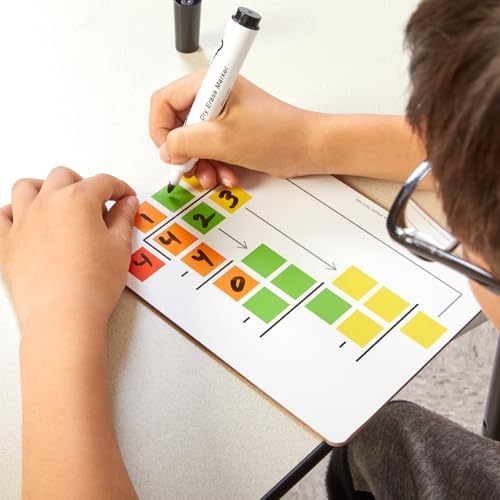 Really Good Stuff Beginning Long Division Dry-Erase Boards - 6 Boards - Image 5