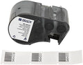 Brady Authentic (M5-125-461) Self-Laminating Cryogenic Polyester Labels 1" H x 1.75" W Black on White, Clear, 180 Labels. for use with The BMP51 and M511 Label Printers by BradyCorp