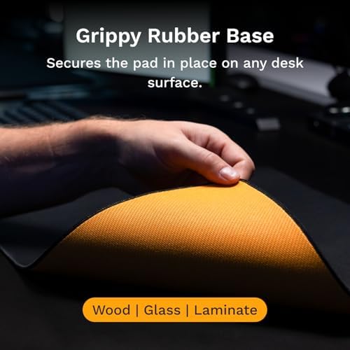 Glorious Gaming Mouse Pad GMP 2 - XXL - Spill-Proof Mouse Pad, Optimised for Gaming Sensors, Balanced Surface for Speed & Control, Anti-fray Edges - 36" x 18" x 0.12-2XL Desk Mat - Image 7