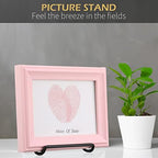 Kenning 24 Pack Book Stand, Foldable Picture Holders for Tables, 3.54'' X 5.12'' Metal Plate Stands for Display Photo Easel Cutting Board Record Frame Holder (Black) - Image 5