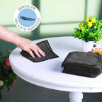 Tanlade Cleaning Cloth Dry Erase Cloth, Black, 6 x 6 Inch, 100 Pcs - Image 5