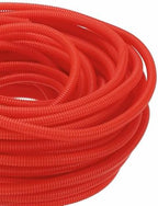DMiotech 100ft Wire Loom Split Tubing 3/8 Inch(9.5mm) ID Red by DMiotech