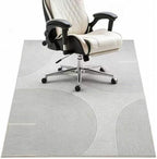 Office Chair Mat - for Hardwood Floors, Large Non-Slip Easy-Clean Floor Protection Blanket (Light Gray, “60 x 48in”) by Riveroy