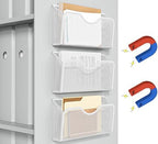 JANE EYRE Magnetic File Holder - 3PCS Paper File Mail Organizer by JANEEYRE