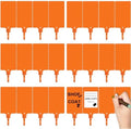 Youyole Plastic Seal Tags Self-Lock 250mm,Orange,2.28 X 3.94 Inches by Ajaredlulu