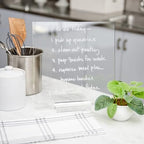 russell+hazel Acrylic Dry Erase Board with Stand, Clear - Image 6
