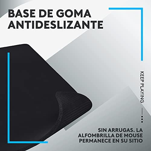 Logitech G740 Large Thick Gaming Mouse Pad, Optimized for Gaming Sensors, Moderate Surface Friction, Non-Slip Mouse Mat, Mac and PC Accessories, 460 x 600 x 5 mm (Pack of 4) - Image 5