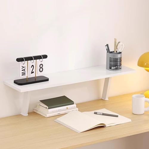 Clamp on Desk Shelf 31.5x7.8in Space-Saving Desktop Extender by Unknown