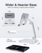 elitehood Aluminum iPad Stand for Desk, Ultra-Stable iPad Holder Stand - Image 3