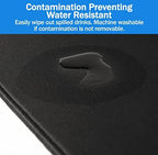 3XL Huge Mouse Pads Oversized (48''x24'') - Extra Large Gaming XXXL Mousepad for Full Desk - Super Thick Nonslip Rubber Base and Waterproof Desktop Keyboard Extended Mouse Mat (Black, XXX-Large) - Image 3