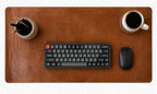 Rovelis Full-Grain Leather Desk Mat, 31”×15” - Image 2
