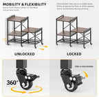 Sturdy 3D Printer Stand with Filament Storage, Heavy Duty 3D Printer Table - Image 5
