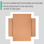 Mr. Pen- Cork Board, 24”x36”, Bulletin Board, Cork Bulletin Board - Image 6
